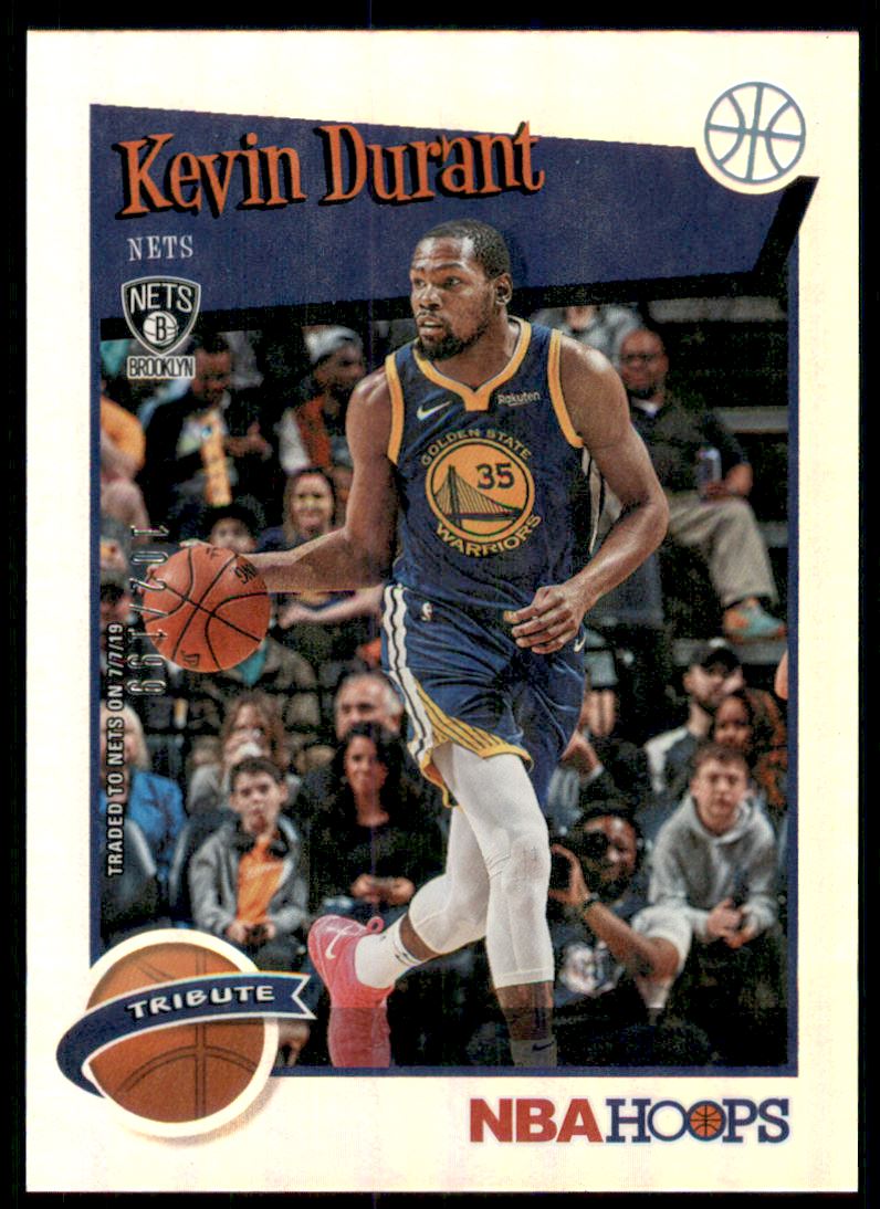 2019-20 Hoops Silver #284 Kevin Durant