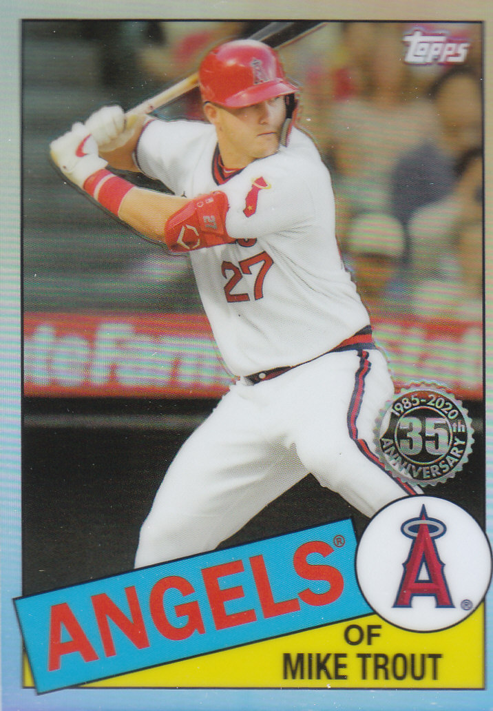 2020 Topps Chrome Baseball "'85 Topps" Insert and Parallel Cards - Picture 2 of 35