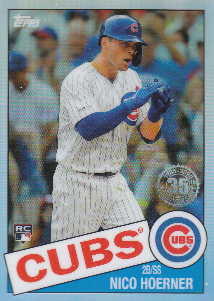 2020 Topps Chrome Baseball "'85 Topps" Insert and Parallel Cards - Picture 10 of 35