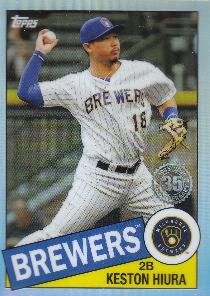 2020 Topps Chrome Baseball "'85 Topps" Insert and Parallel Cards - Picture 16 of 35