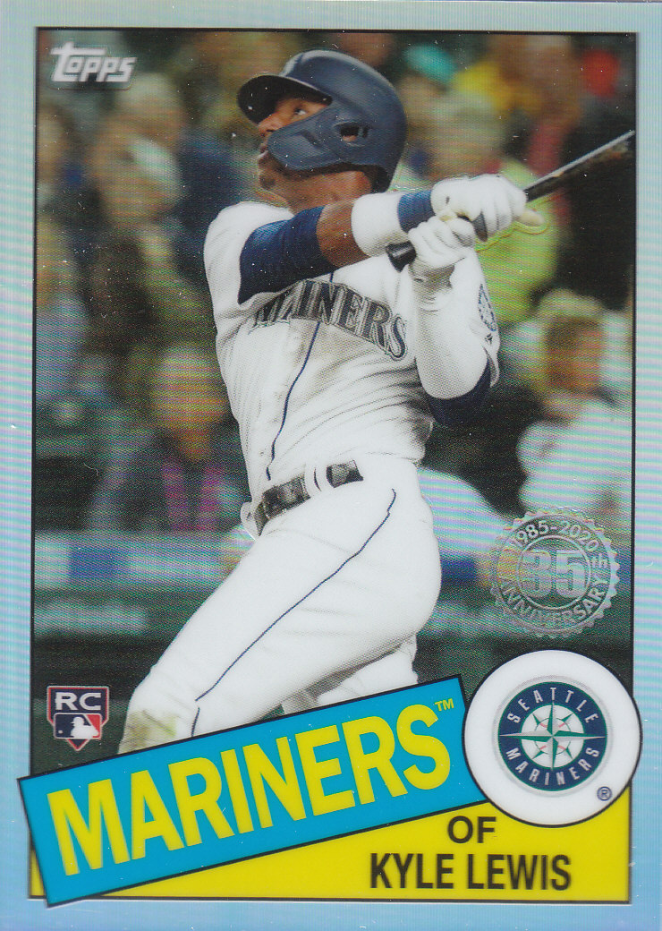 2020 Topps Chrome Baseball "'85 Topps" Insert and Parallel Cards - Picture 26 of 35