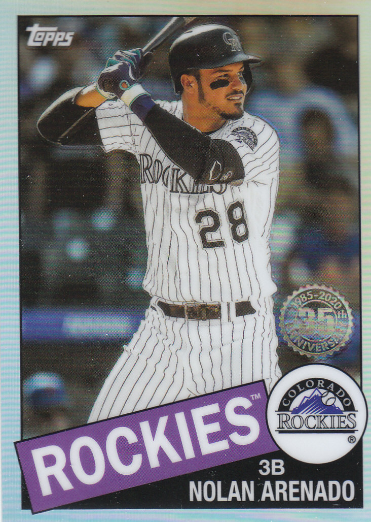 2020 Topps Chrome Baseball "'85 Topps" Insert and Parallel Cards - Picture 30 of 35