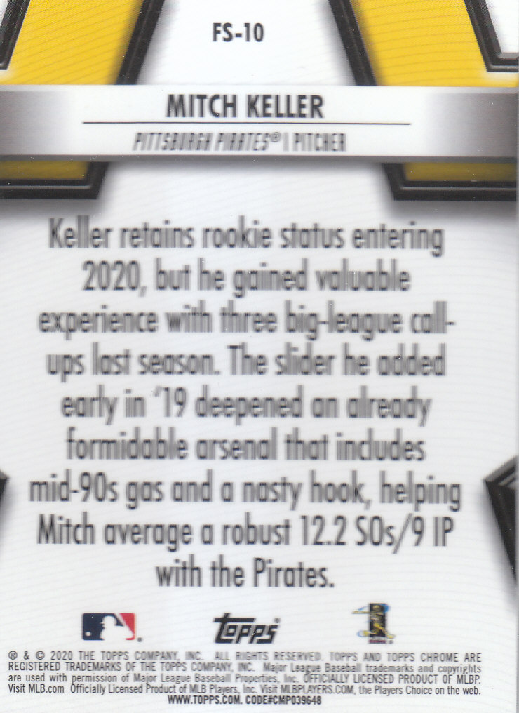 2020 Topps Chrome Baseball "Future Stars" Insert Cards - Picture 21 of 35