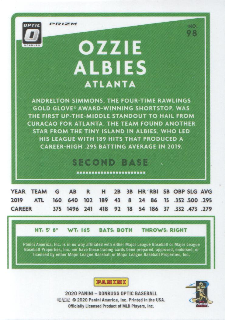 2020 Donruss Optic Baseball Holo Parallel: Pick from List - Picture 27 of 55