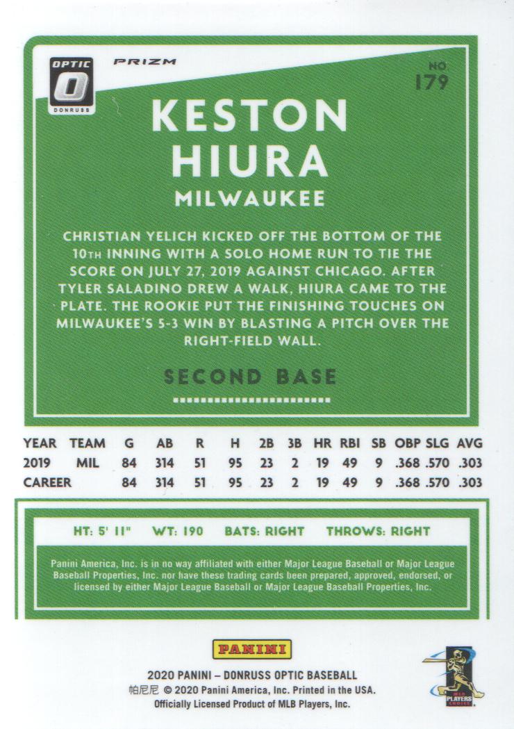 2020 Donruss Optic Baseball Holo Parallel: Pick from List - Picture 47 of 55