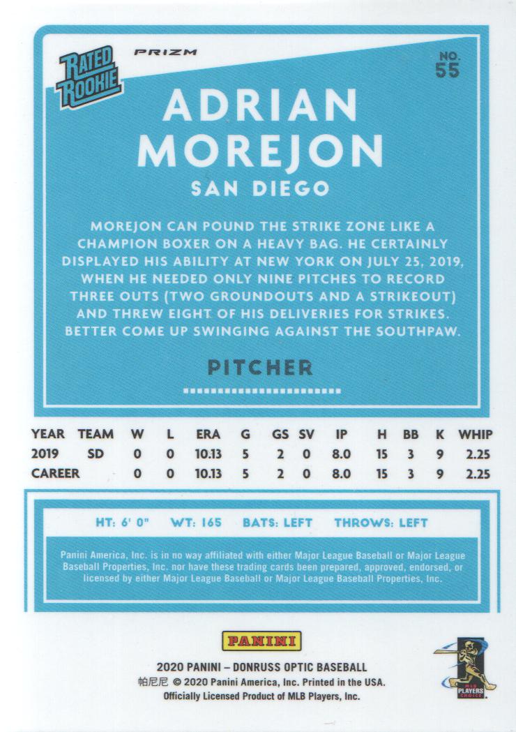 2020 Donruss Optic Baseball Holo Parallel: Pick from List - Picture 13 of 55