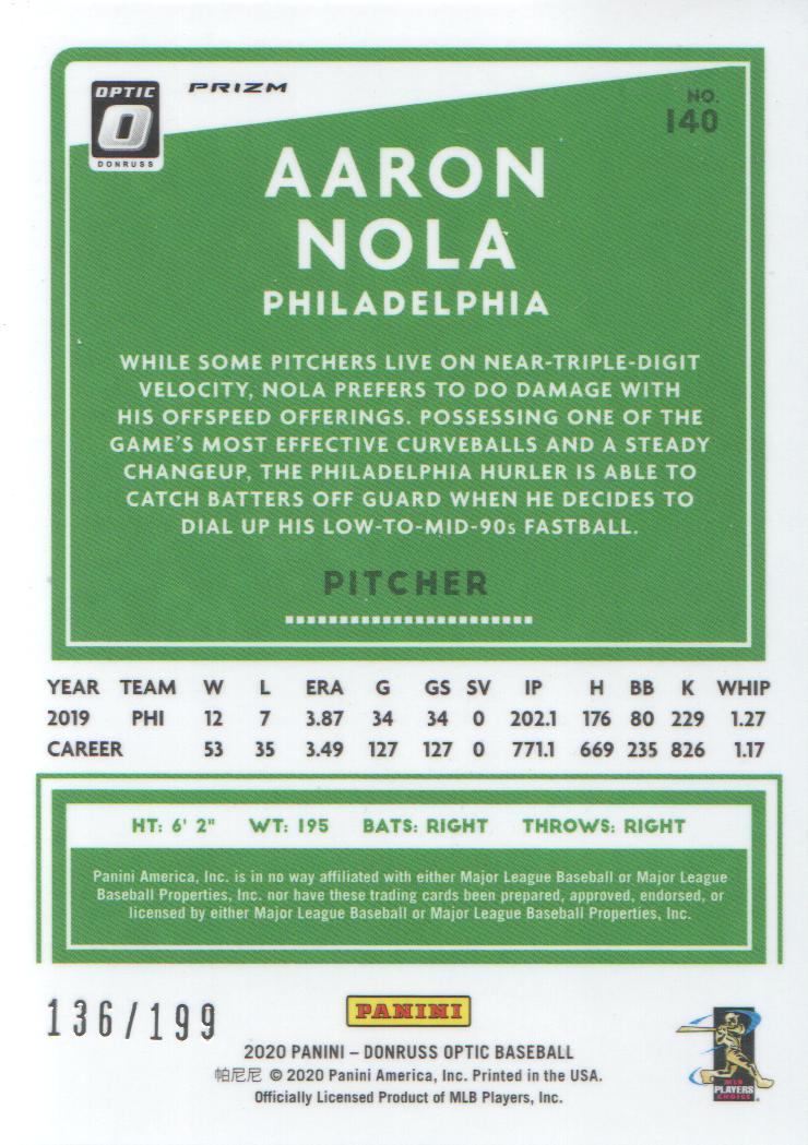 2020 Donruss Optic Baseball Pink Velocity: Parallel: Pick from List - Bild 19 von 23