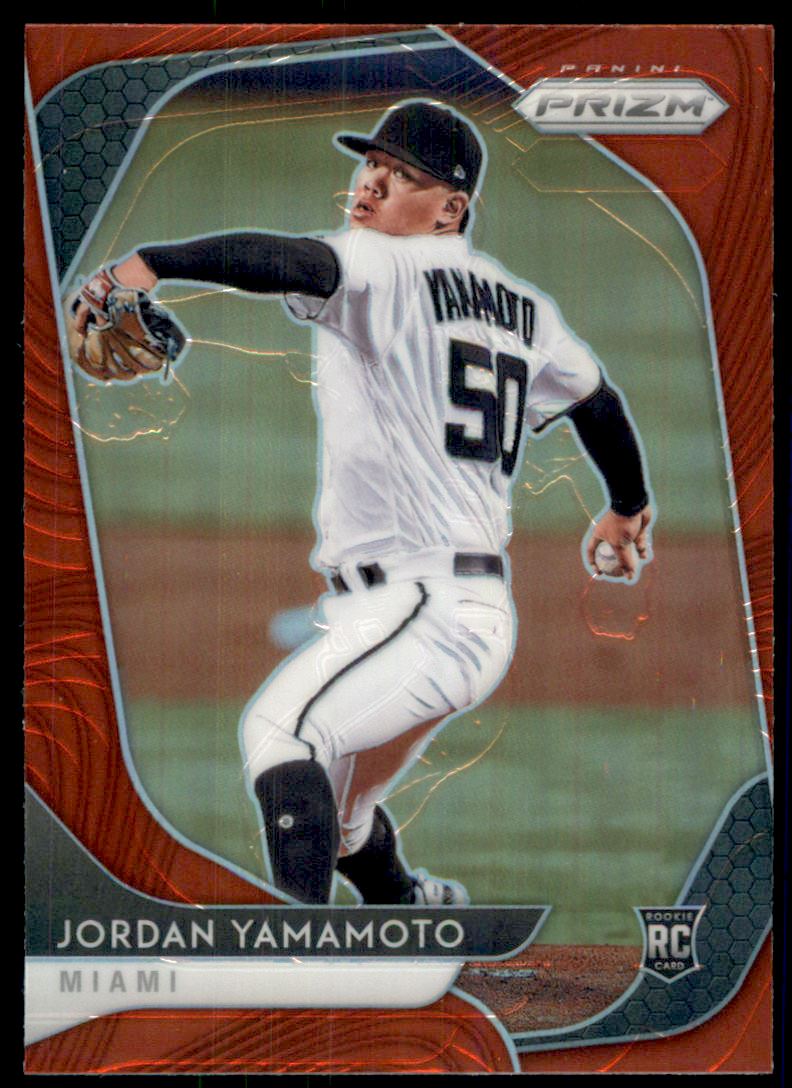2020 Panini Prizm Prizms Red #116 Jordan Yamamoto
