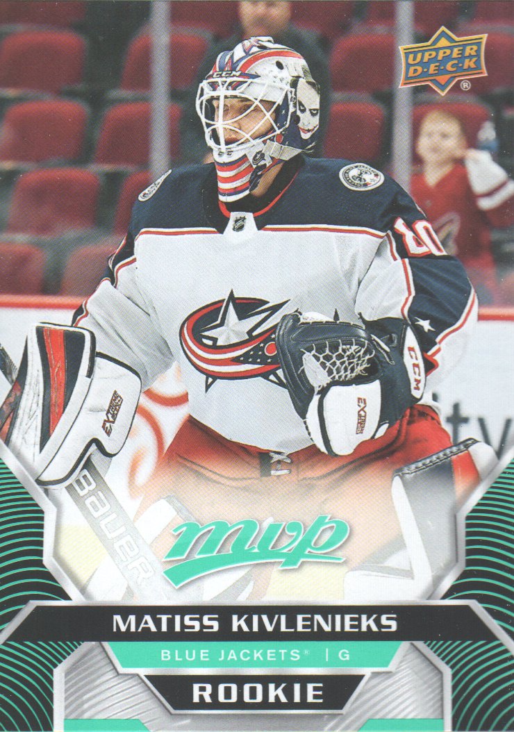 2020-21 Upper Deck MVP Hockey #242 Matiss Kivlenieks SP RC ...