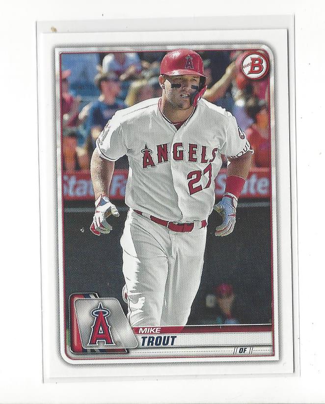 2020 Bowman #1 Mike Trout