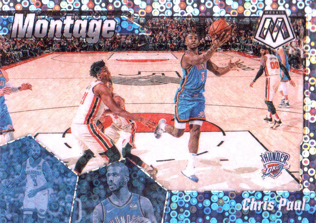 【NBA】2019-2020 Panini Mosaic FAST BREAK 2019-20 Panini Mosaic Basketball Montage Fast Break Silver: Pick