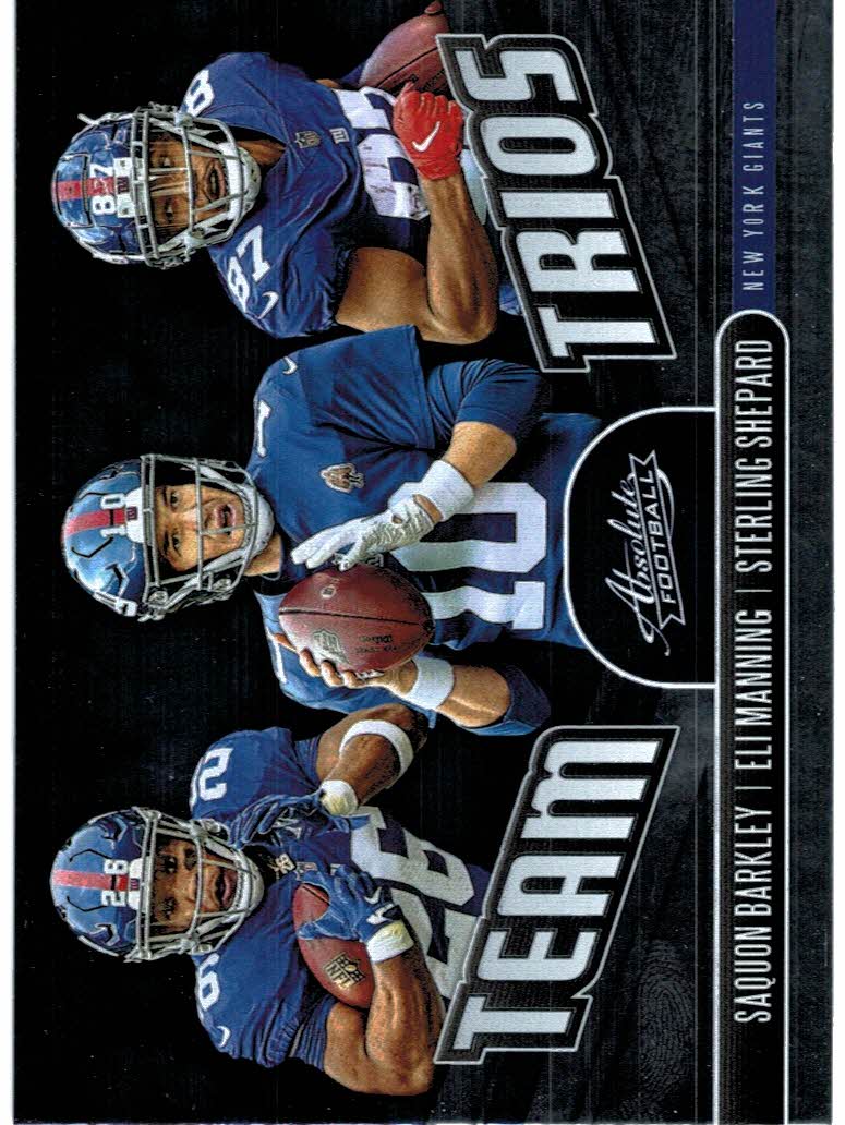 SAQUON BARKLEY 2019 Score Epix Season #8 Football Card New York