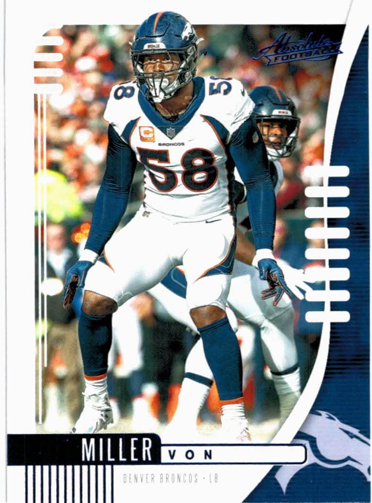 2012 Panini Prestige Von Miller #55 Denver Broncos Football Card