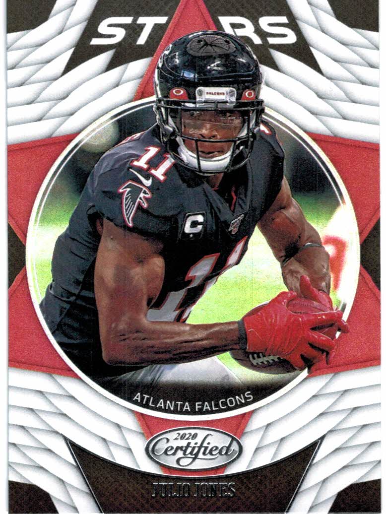 JULIO JONES 2020 PANINI ABSOLUTE ATLANTA FALCONS CARD #47