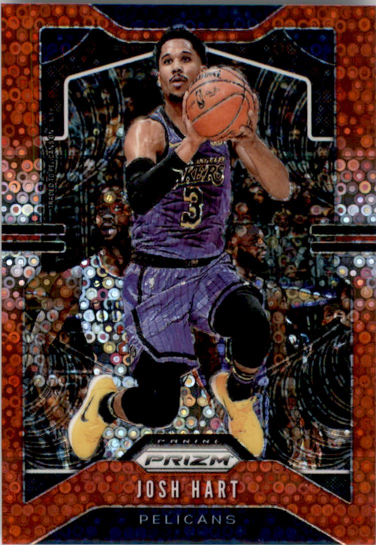 2019-20 Panini Prizm Prizms Fast Break Red #240 Josh Hart