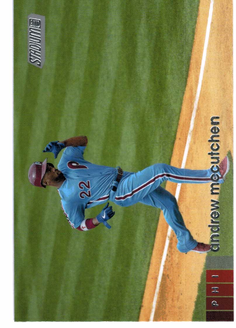 Andrew McCutchen 2019 Bowman Platinum - #64 - Philadelphia Phillies