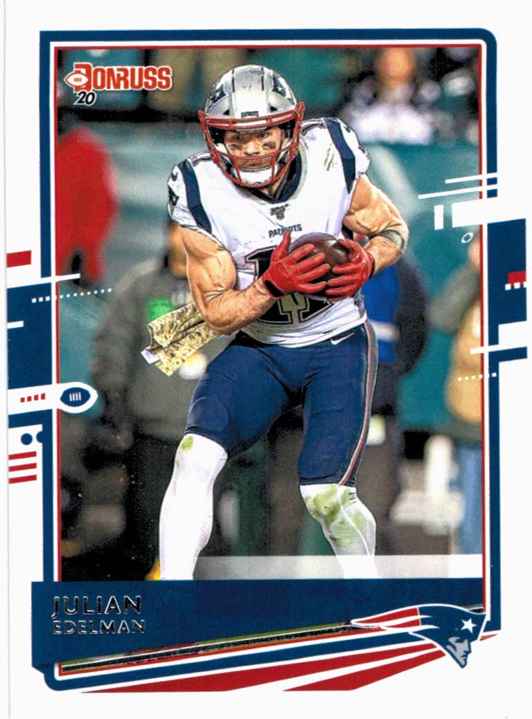 : 2017 Donruss #33 Julian Edelman New England Patriots