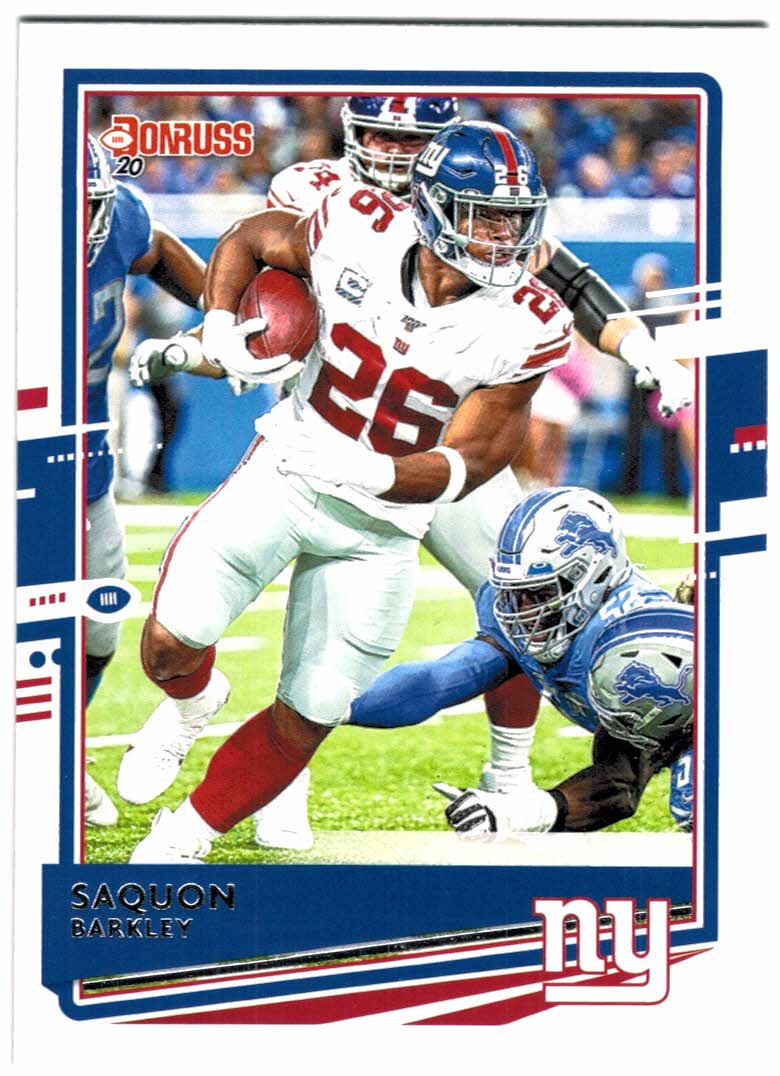 2022 Panini Contenders Season Ticket #70 Saquon Barkley New York