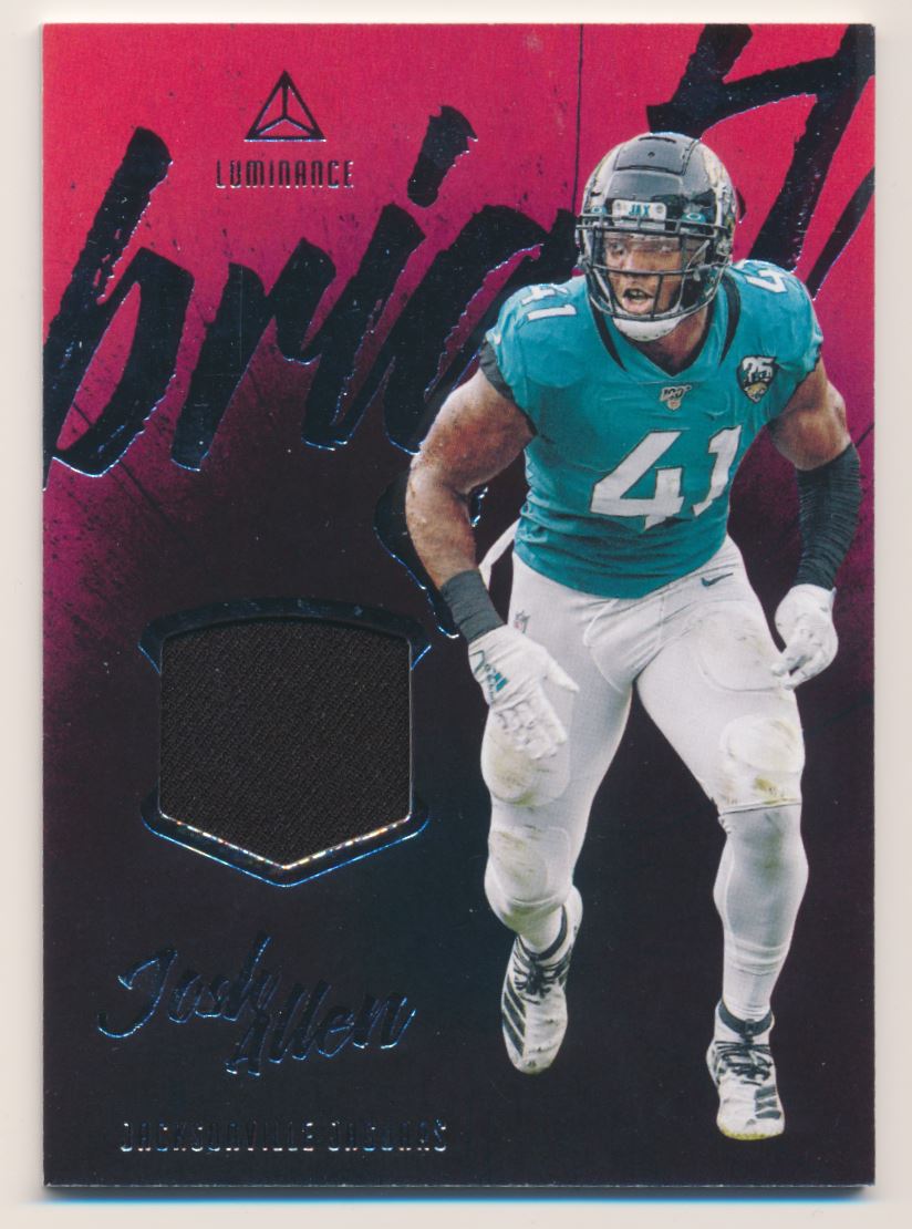 2020 Panini Luminance Bright Beginnings Jerseys #BB5 Josh Allen
