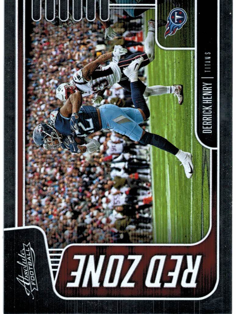 2022 Panini Contenders Season Ticket Derrick Henry #100 Tennessee Titans