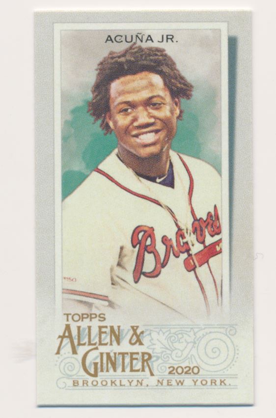 2020 Topps Allen and Ginter Mini #88 Ronald Acuna Jr.
