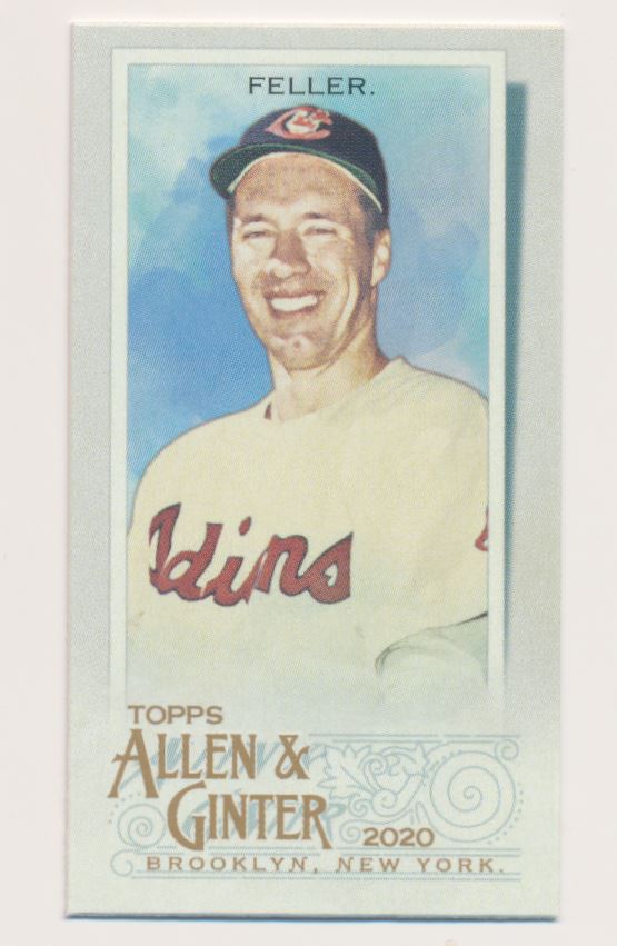 2020 Topps Allen and Ginter Mini #330 Bob Feller SP
