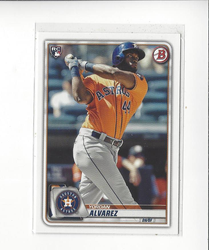 2020 Bowman #25 Yordan Alvarez RC