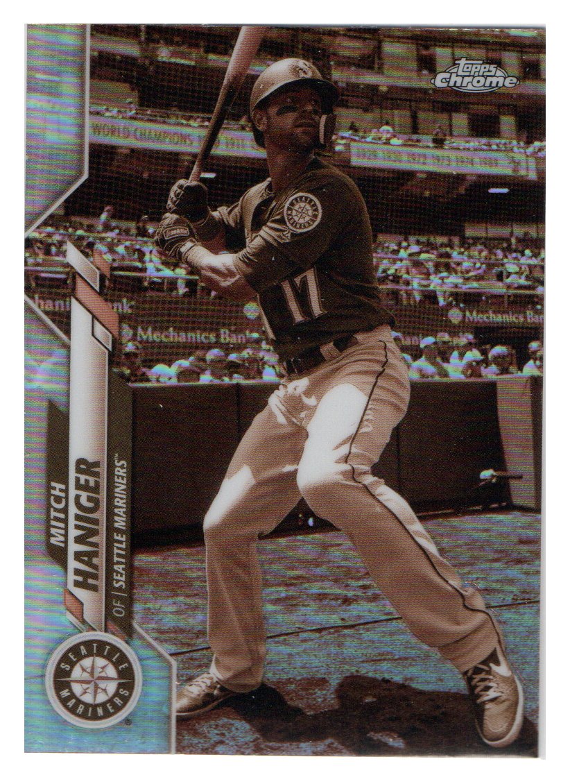  2020 TOPPS #45 MITCH HANIGER MARINERS BASEBALL