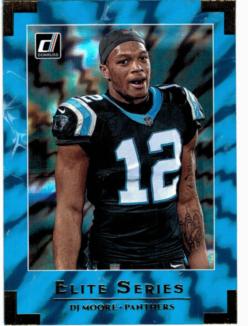 : 2020 Donruss #50 DJ Moore Carolina Panthers NFL