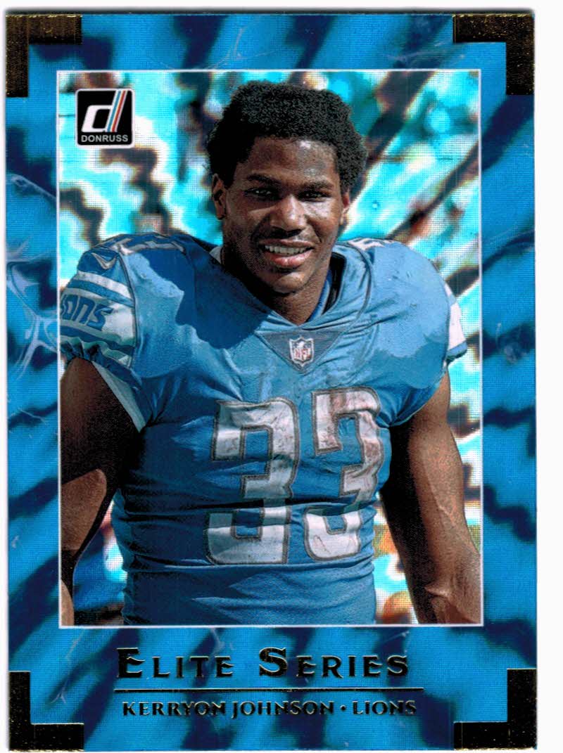 BARRY SANDERS 2017 Donruss Team Heroes #17 Card Detroit Lions