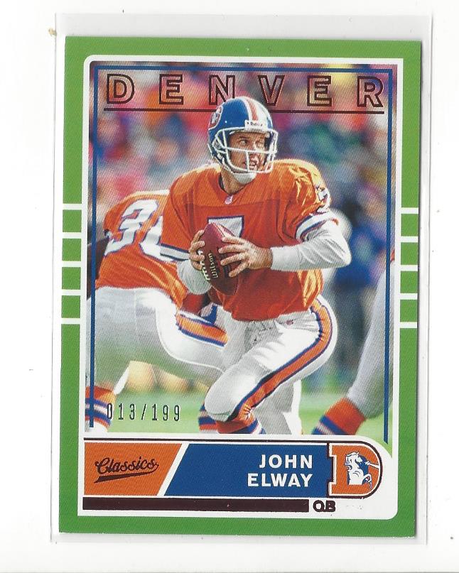 2019 Classics Red #34 John Elway