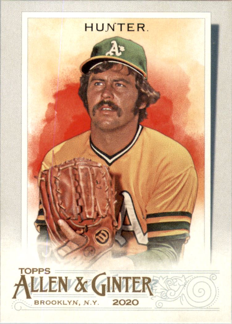 2020 Topps Allen and Ginter #322 Catfish Hunter SP