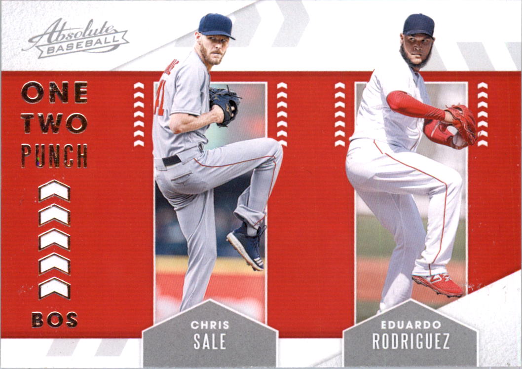 2020 Absolute One Two Punch #8 Eduardo Rodriguez/Chris Sale