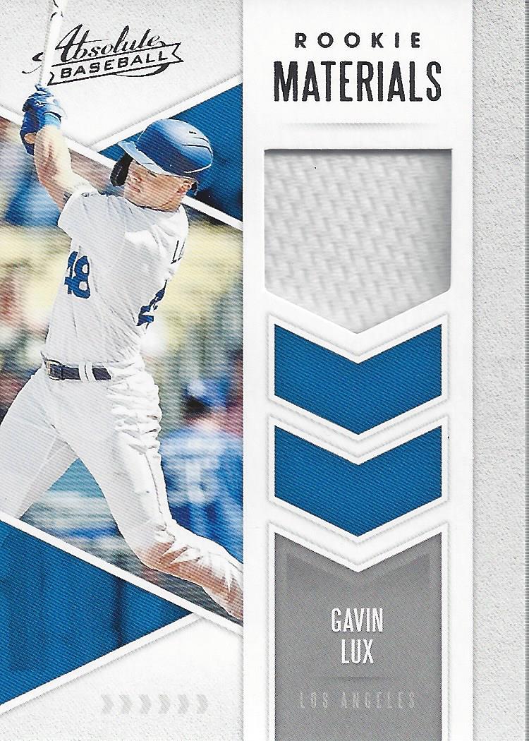 2020 Absolute Absolute Rookie Materials #21 Gavin Lux