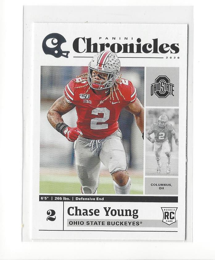 2020 Panini Chronicles Draft Picks #3 Chase Young