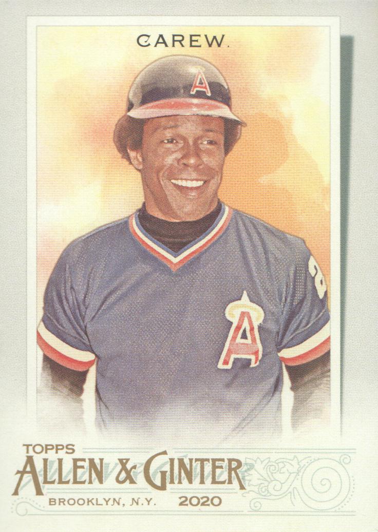 2020 Topps Allen and Ginter #10 Rod Carew