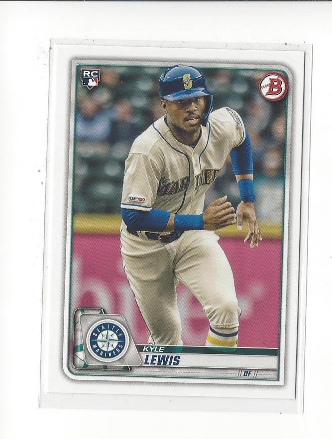 2020 Bowman #78 Kyle Lewis RC
