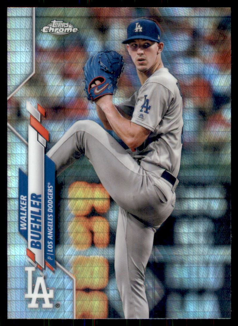 2020 Topps Chrome Prism Refractors #104 Walker Buehler on Fanatics