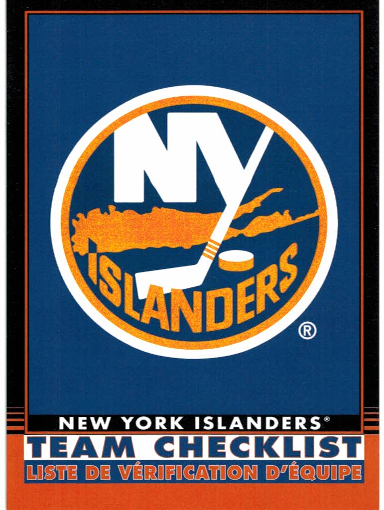 2020-21 O-Pee-Chee Retro Black #569 New York Islanders CL
