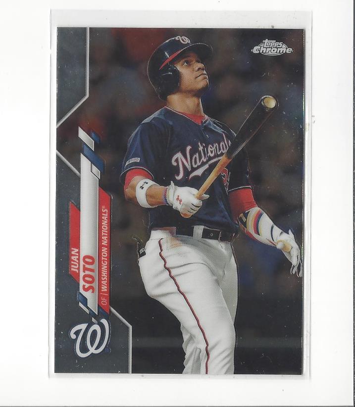 2020 Topps Chrome #12 Juan Soto