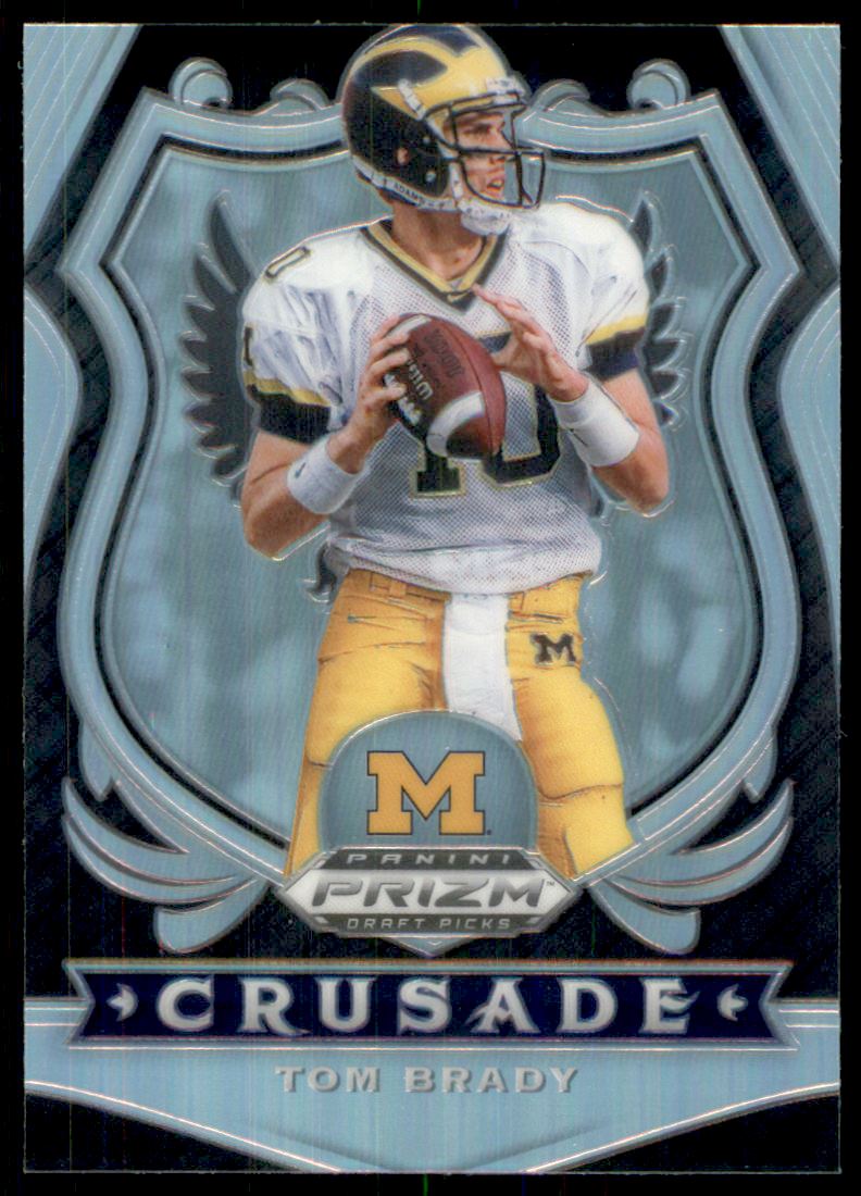 2020 Panini Prizm Draft Picks Prizms Silver #100 Tom Brady C