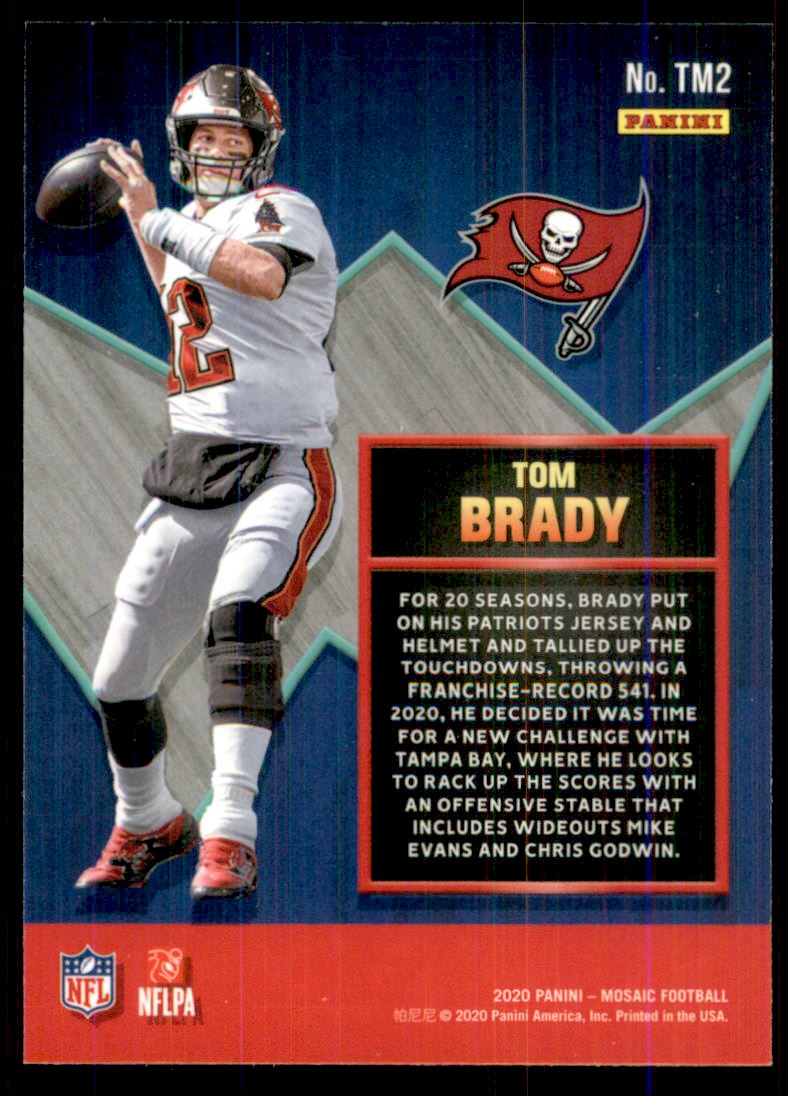 2020 Panini Mosaic Touchdown Masters #TM2 Tom Brady