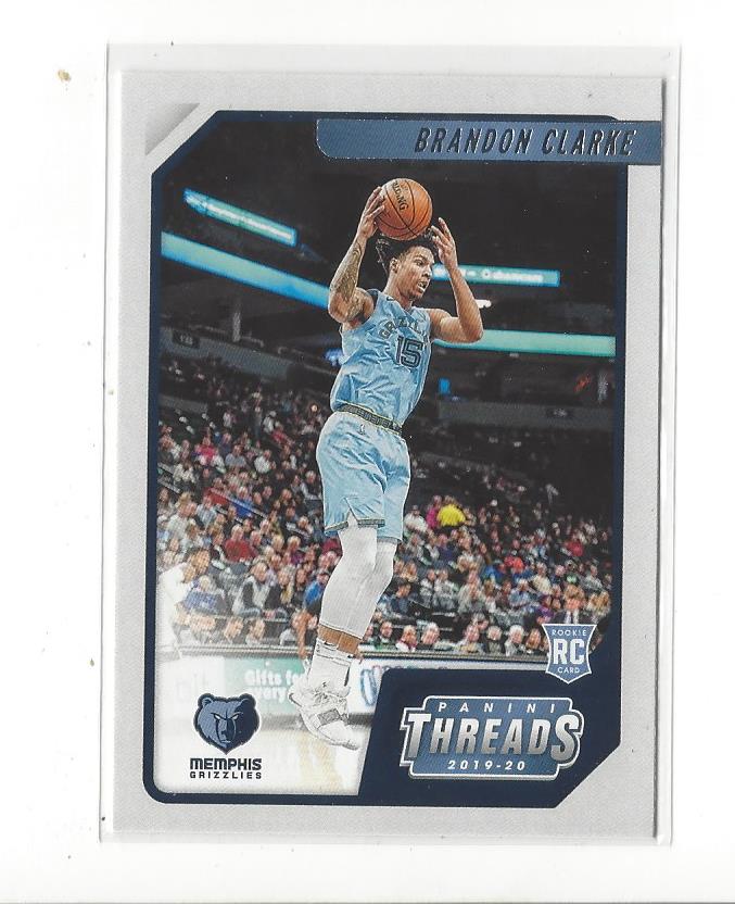 2019-20 Panini Chronicles #97 Brandon Clarke/Threads