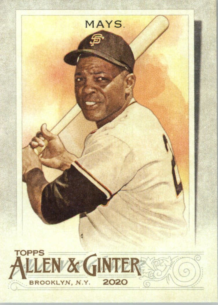 2020 Topps Allen and Ginter #29 Willie Mays