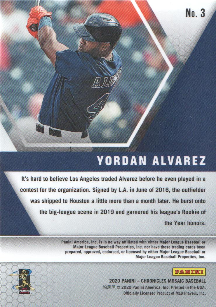 2020 Panini Chronicles Baseball Mosaic Base: Pick from List - Picture 3 of 6