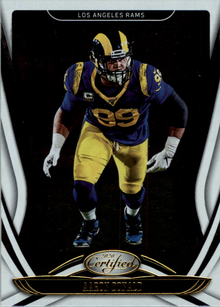 2020 Certified Football Card Pick (Base)