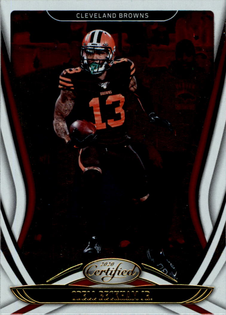 2020 Certified Football Card Pick (Base)