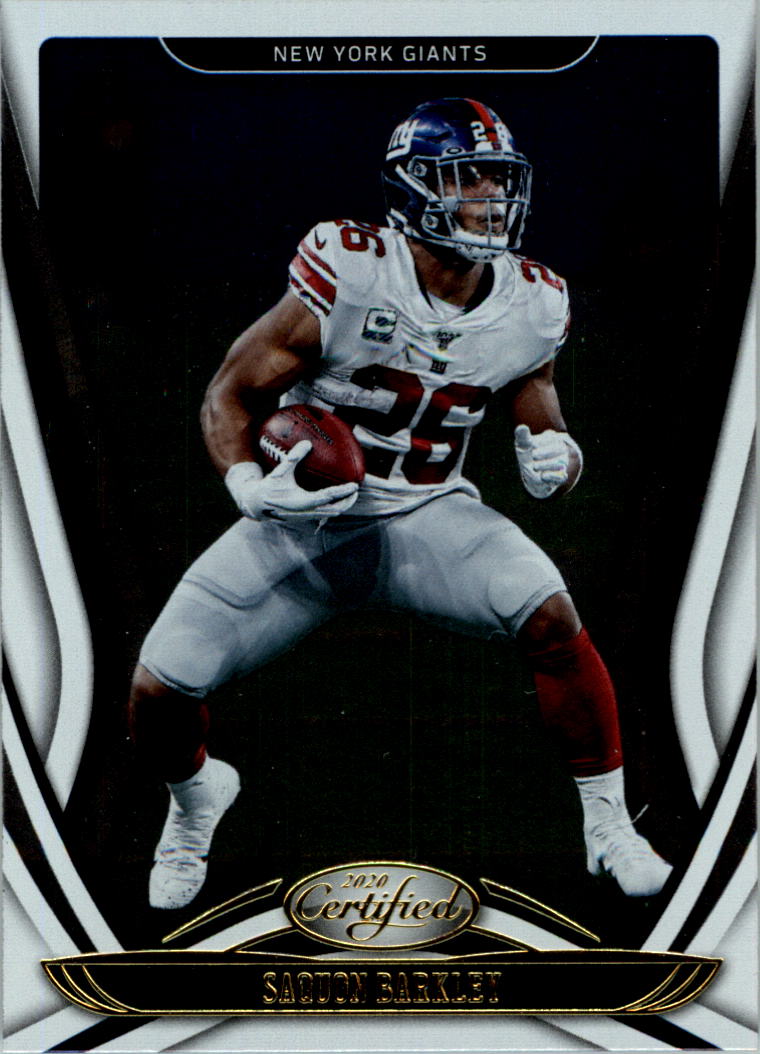 2020 Certified Football Card Pick (Base)