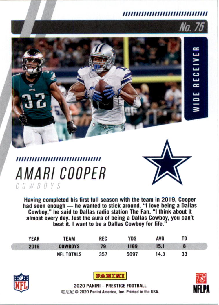 2020 Prestige Football Card Pick (Base) 1-103