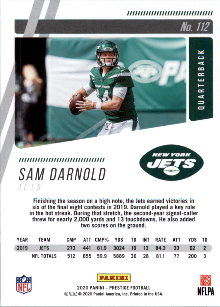 2020 Prestige Football Card Pick 101-330 - Bild 25 von 419
